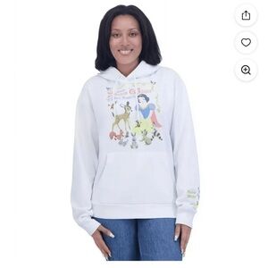 NWT Disney’s Princess Snow White design embroidered with gold thread Hoodie